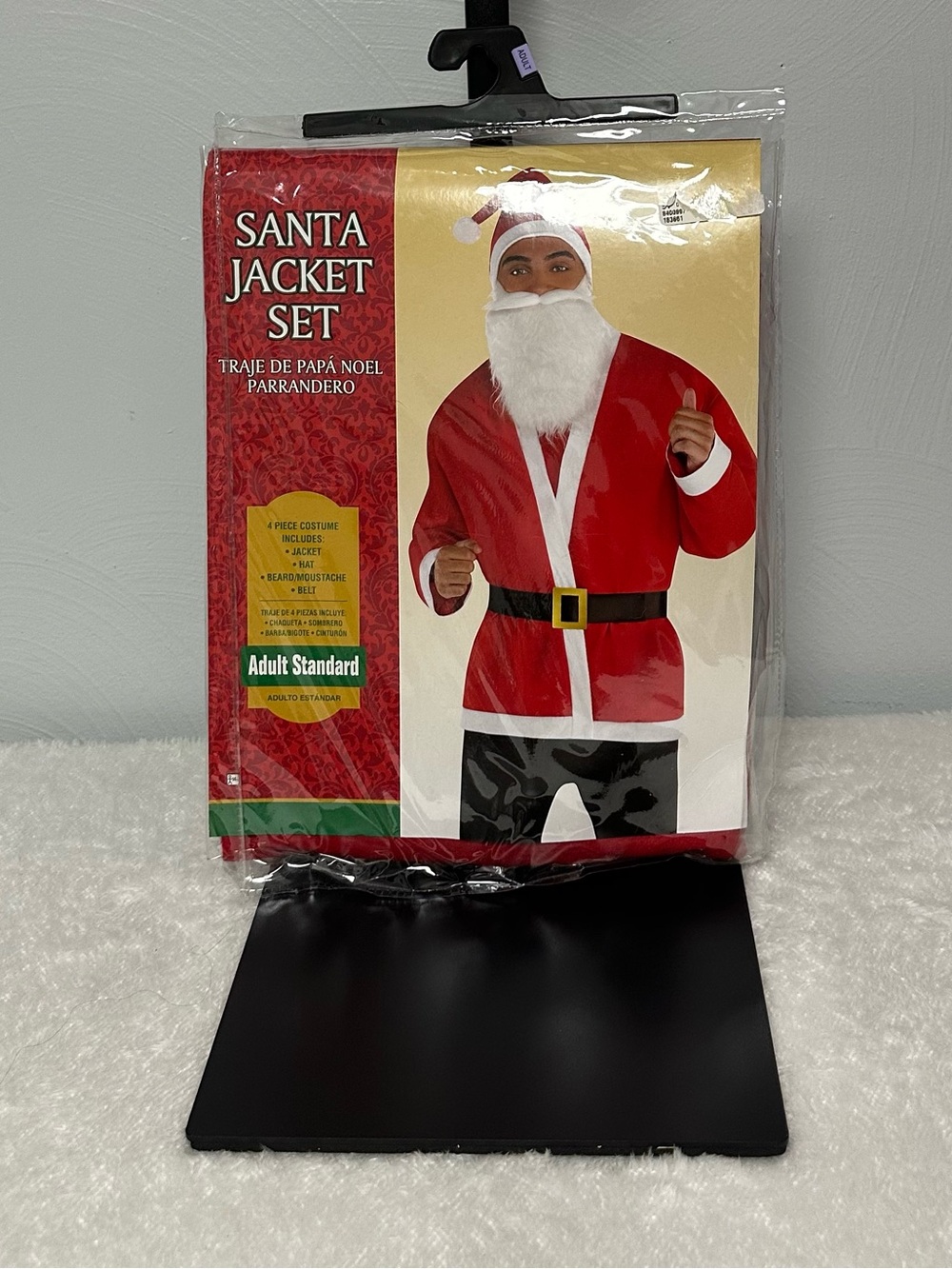 Santa Jacket Set Adult Large - Red and White